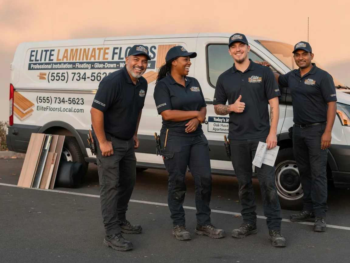 Laminate flooring installation company in Nice, CA